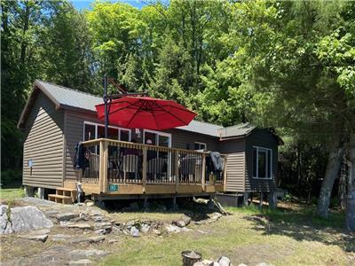 Family memories begin in this quiet serene bay on Healey Lake