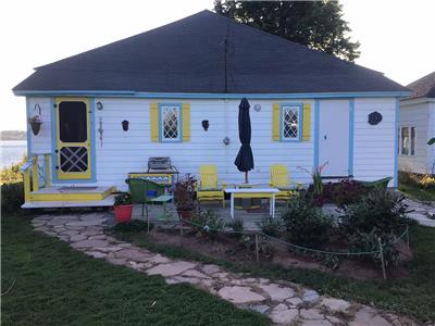 FOR SALE Waterfront Vintage Cottage -restored, unique, whimsical, 3 bedroom, new bathroom.