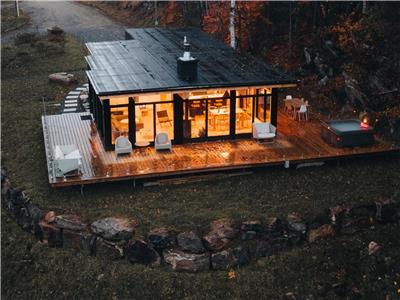 Tremblant l Architecture en Verre, Spa, Vue sur Ski Tremblant & Luxe