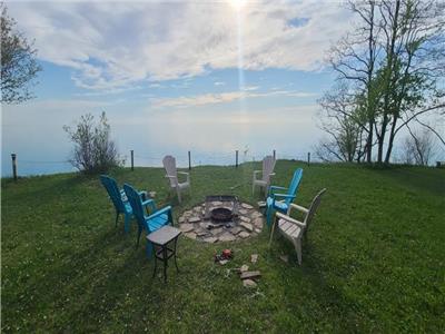 Waterfront cottage on lake Huron