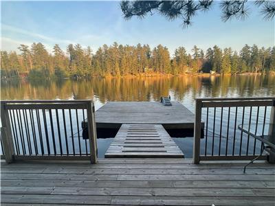 Private, family friendly and beautiful open concept cottage, on Eels Lake in the Kawarthas