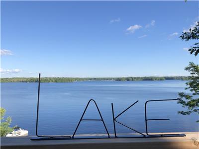 Absolutely stunning views at this luxury 4 season Muskoka cottage!