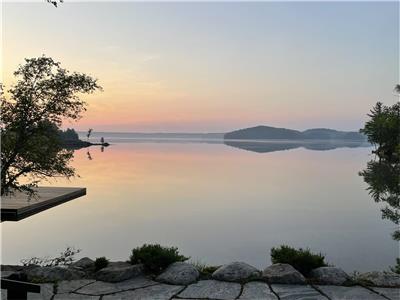 Muskoka Cottage for Rent on Crystal Clear Skeleton Lake Canada