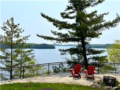 Breathtaking view of Lake Rosseau