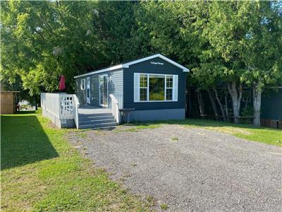 This cottage is complete with a large decking to enjoy those summer days!
