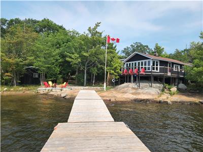 The Honey Harbour Hideaway on Little Beausoleil Island