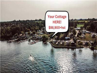 WATERFRONT COTTAGE FOR SALE ON PIGEON LAKE (BOBCAYGEON)! $98,900+HST