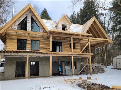 Kennisis Log Home on the Beach - Brand New Coming Summer 2024!