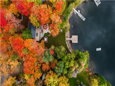 Perfect Getaway Lakefront Cottage avec bain  remous, salle de jeux, kayaks et paddleboard