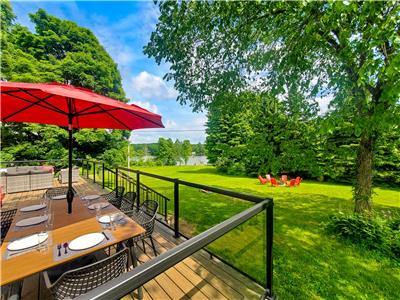 Silver Maple Farmhouse | 4+ Private Acres, 400ft of lakefront | Hot Tub & Sauna