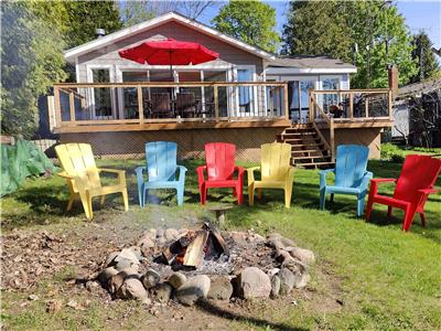 Le Happ Haven: Chalet de 3 chambres, 4 saisons sur le lac Rice