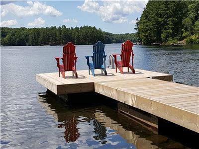 Muskoka Family Cottage On Crystal Clear High Lake