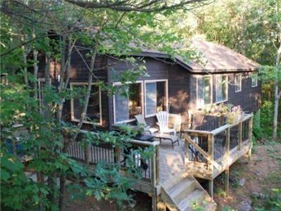 Magnifique Chalet Priv de Muskoka Sur le Lac Muldrew Immacul