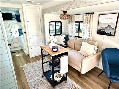 Exprience de glamping unique au Sherkston Shores Resort