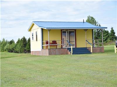 A Peaceful PEI Waterfront Cottage in Guernsey Cove, surrounded by 10 acres