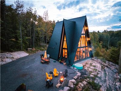 AAT Aframe Cabin on French River
