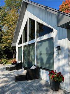 Lake Front Cottage Perth on Black Lake, newly constructed cottage with spectacular views.