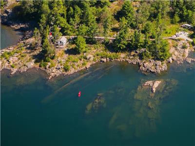 Bradden Island, Massasauga Provincial Park, Sans Souci area