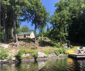 Welcome to Sunset Point - Peaceful and relaxing waterfront cottage and bunkie on Big Mink Lake!