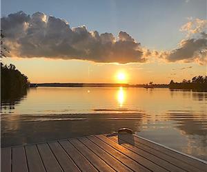 Lower Buckhorn Lake Sunset Point - Wheelchair Friendly- Cleaning, Linens, Garbage Removal - Starlink
