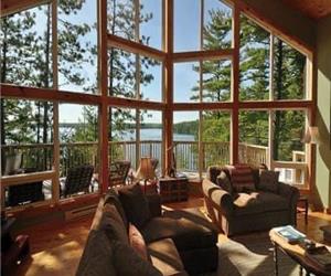Executive Cottage on Chandos Lake: West Facing/Beautiful Sunset Views. Over 3 acres of privacy.