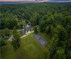 Luxury Home On 100+ Acre Beachfront Lake!