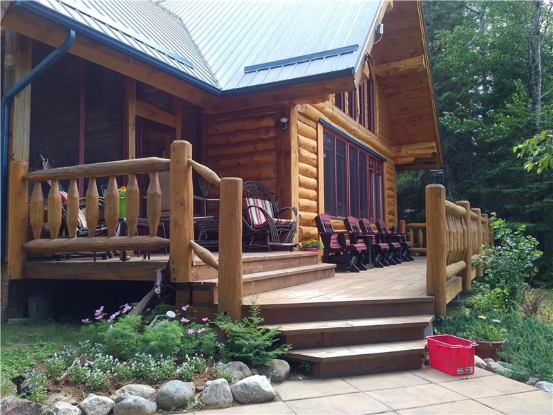 Sunset Bay Log Vacation Rentals Thunder Bay Cottage Rental PL10982