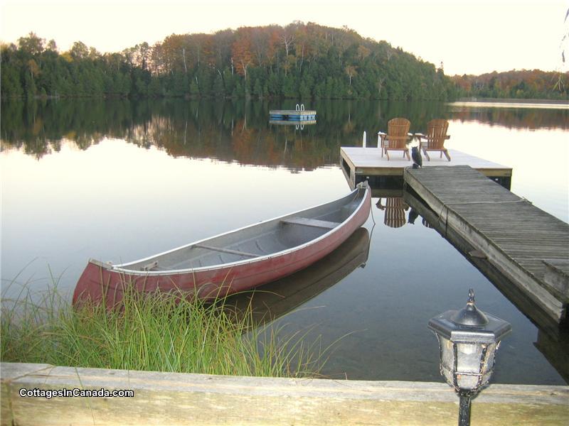 Beautiful Quebec Log Chink Cottage Flesherton Cottage Rental DI