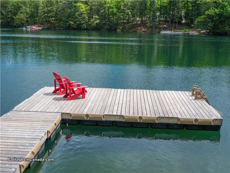 Crystal Clear Lake Cottage Parry Sound Cottage Rental Di 13959