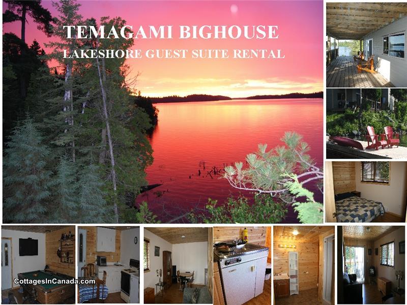 Lake Temagami Cottage and Suite Temagami Cottage Rental GL19169