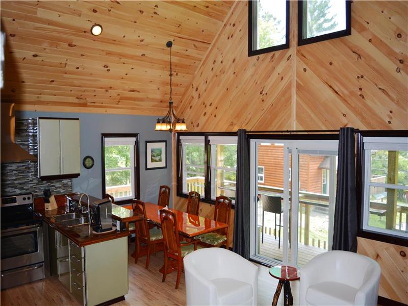 Oatka Bay Cottages on Baptiste Lake Bancroft Cottage Rental DI