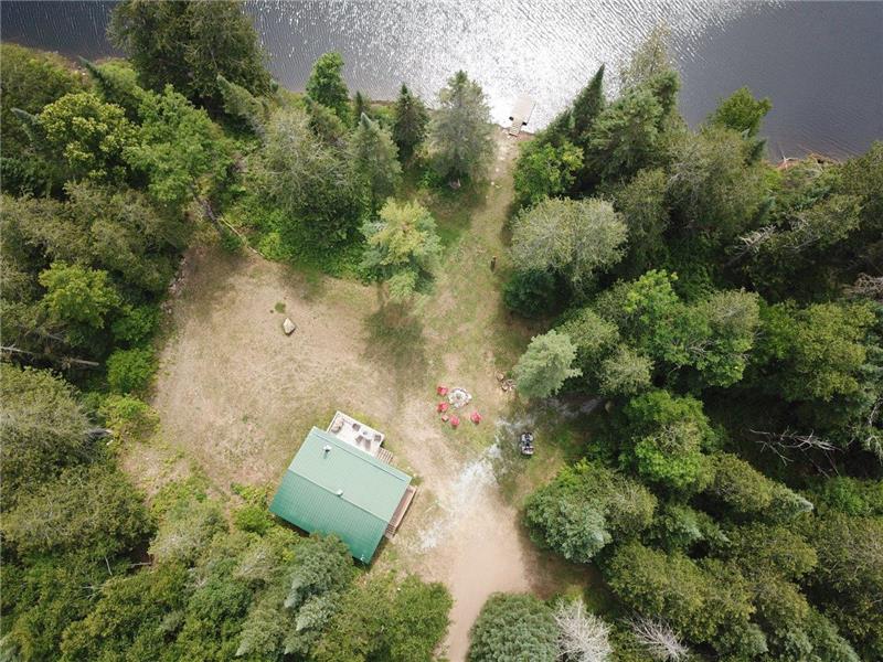 Cedar Wood Cabin at Madawaska River Griffith Cottage Rental DI