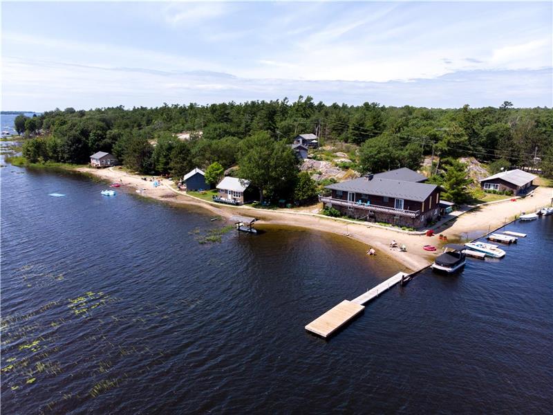 **KATAWODA Cottages** Your lakeside Parry Sound Cottage Rental DI