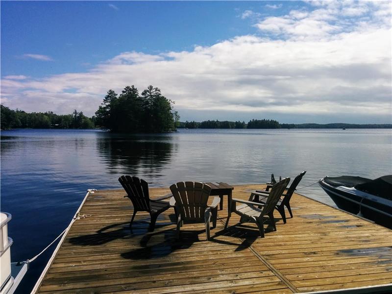 Bobs Lake Cottage, private sandy Tichborne Cottage Rental DI25754