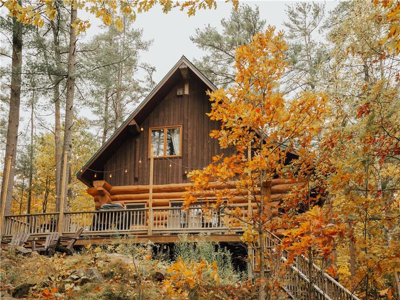 The Wood House modern Coldwater Cottage Rental GL26509