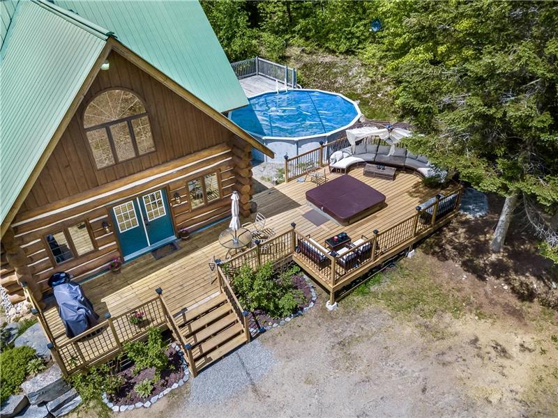 Muskoka Log Huntsville Cottage Rental Di 27378 Cottagesincanada