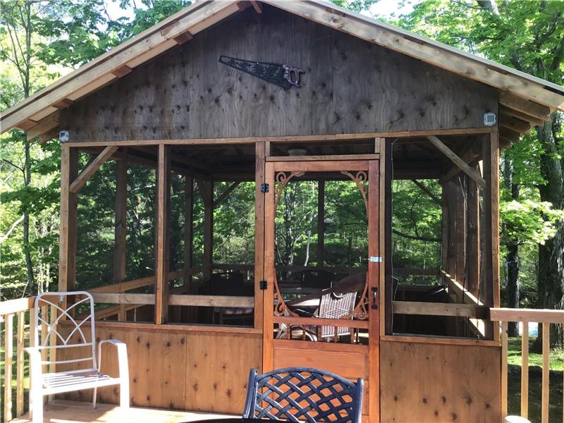 Breathtaking view of Big Gull Lake Northbrook Cottage Rental PL