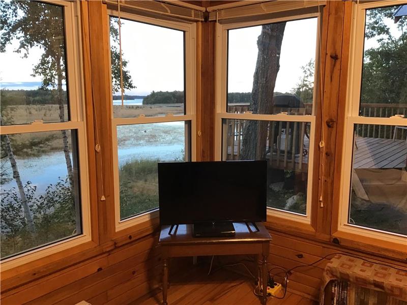 Breathtaking view of Big Gull Lake Northbrook Cottage Rental PL