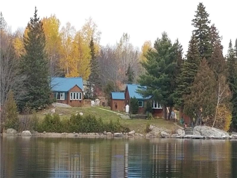 2 Beautiful Lakeside Cottages for Marten River Cottage Rental PL