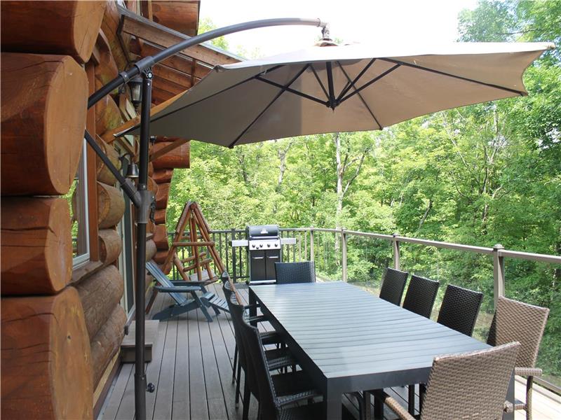 Private Waterfront Log Cottage Sharbot Lake Cottage Rental GL30599