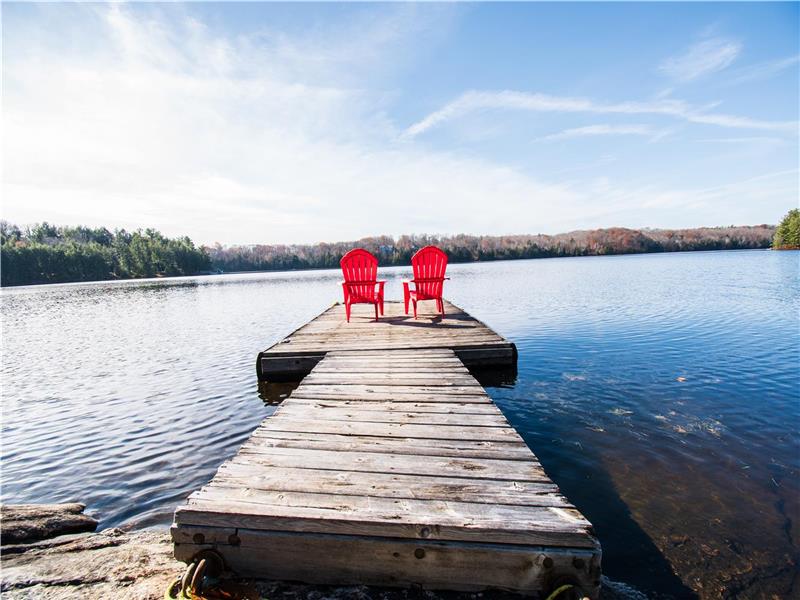 Stunning Luxury Muskoka Lakefront Mactier Cottage Rental PL34680