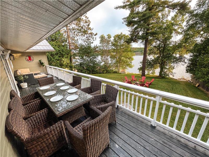 Sandy Beach Waterfront w/ AC French River Cottage Rental PL35185