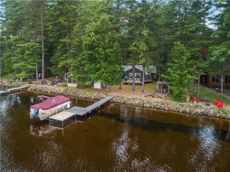 Whispering Pines Lakefront Haven Killaloe Cottage Rental PL39135