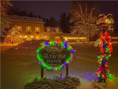 THE OLD MILL MANOR pool/spa, tikibar &BBQ, docks, boats, fish, bike, golf, optional chef near Ottawa