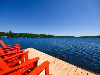 Nouvelle ferme de luxe au bord du lac | 4+ acres privés, rivage de 400 pieds | 2 très grands lits